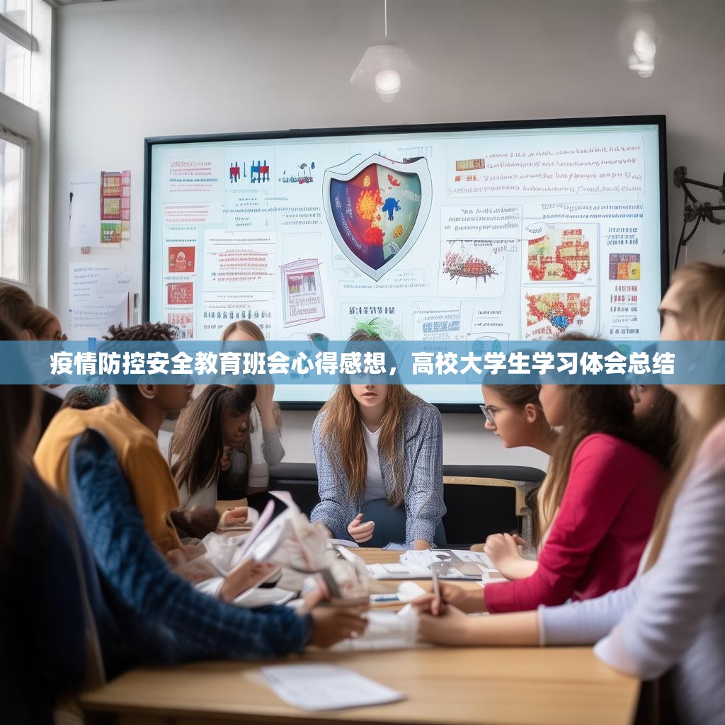 疫情防控安全教育班会心得感想，高校大学生学习体会总结