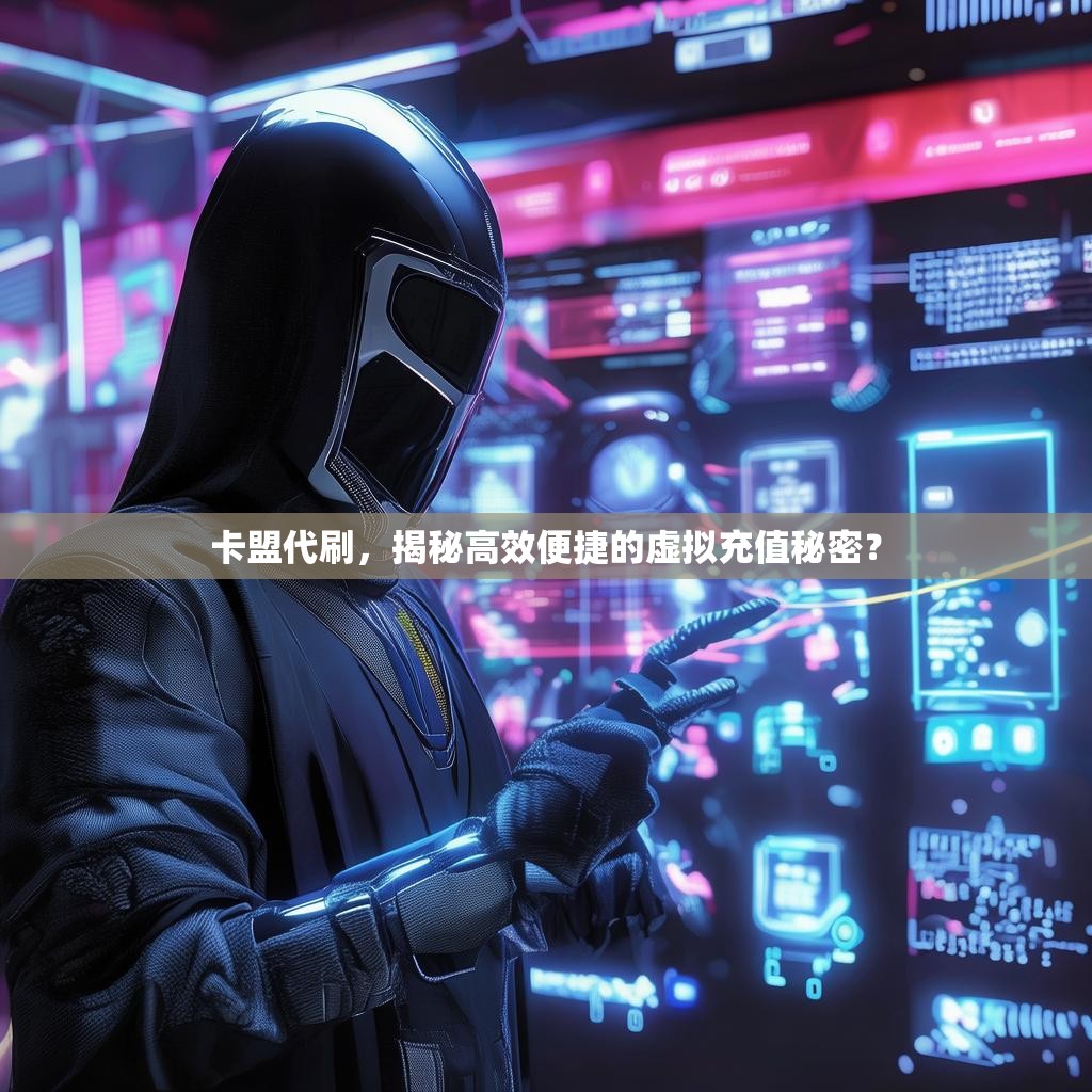 卡盟代刷，揭秘高效便捷的虚拟充值秘密？
