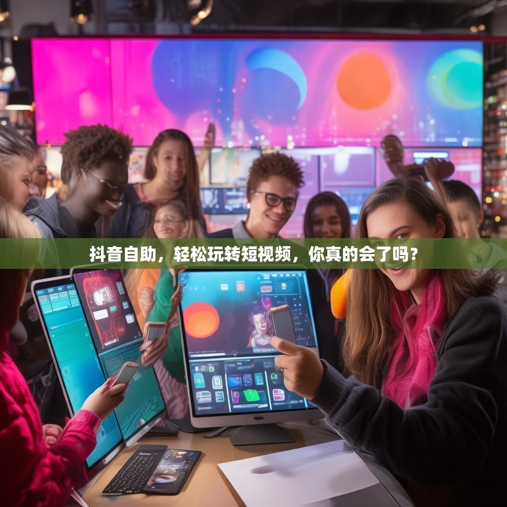 抖音自助，轻松玩转短视频，你真的会了吗？