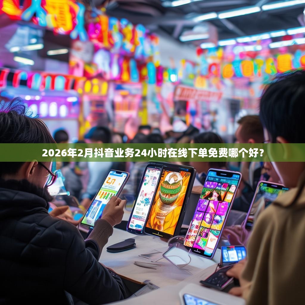 2026年2月抖音业务24小时在线下单免费哪个好？