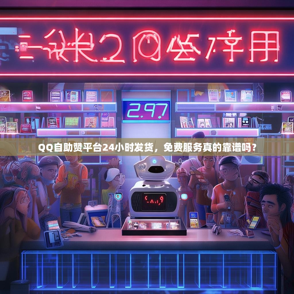 QQ自助赞平台24小时发货，免费服务真的靠谱吗？