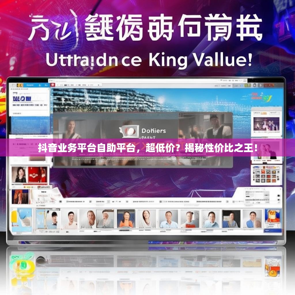 抖音业务平台自助平台，超低价？揭秘性价比之王！