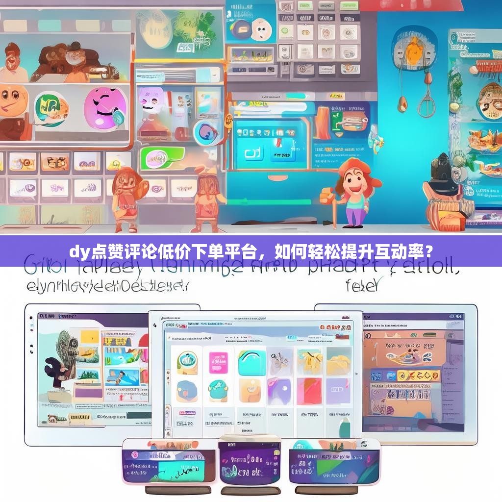 dy点赞评论低价下单平台，如何轻松提升互动率？