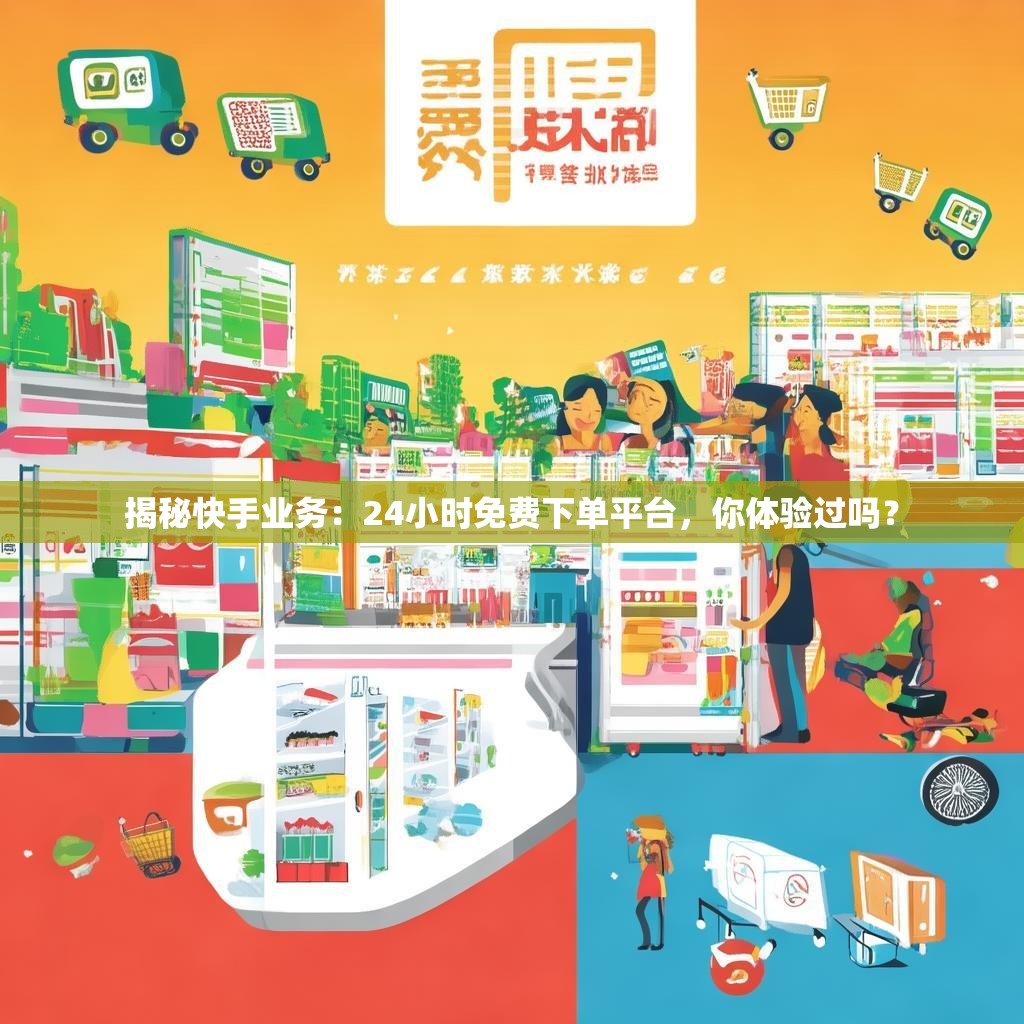 揭秘快手业务:24小时免费下单平台,你体验过吗?