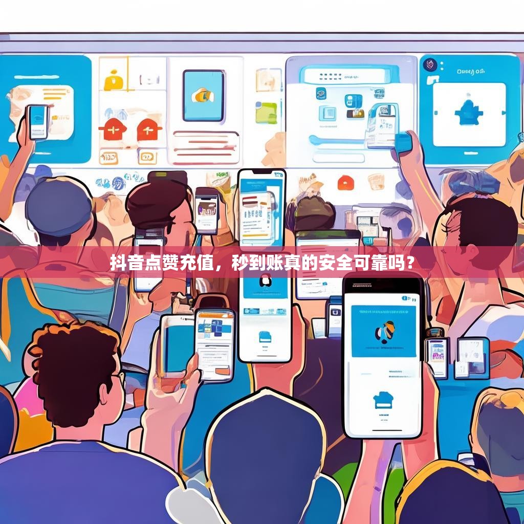 抖音点赞充值，秒到账真的安全可靠吗？