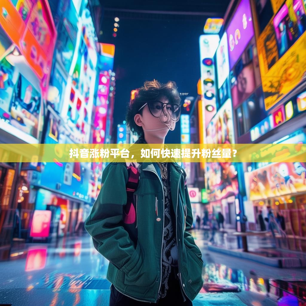 抖音涨粉平台,如何快速提升粉丝量?