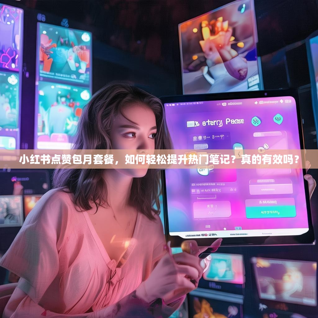 小红书点赞包月套餐，如何轻松提升热门笔记？真的有效吗？