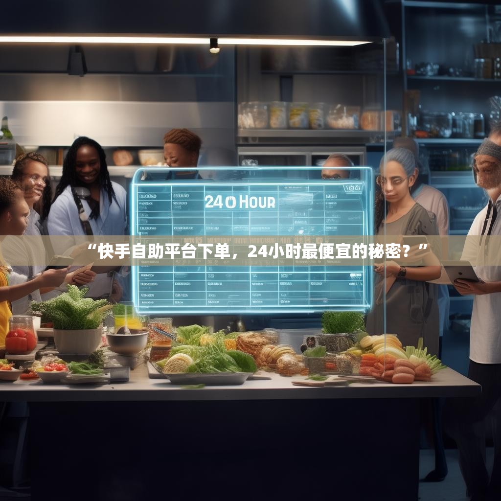 “快手自助平台下单，24小时最便宜的秘密？”