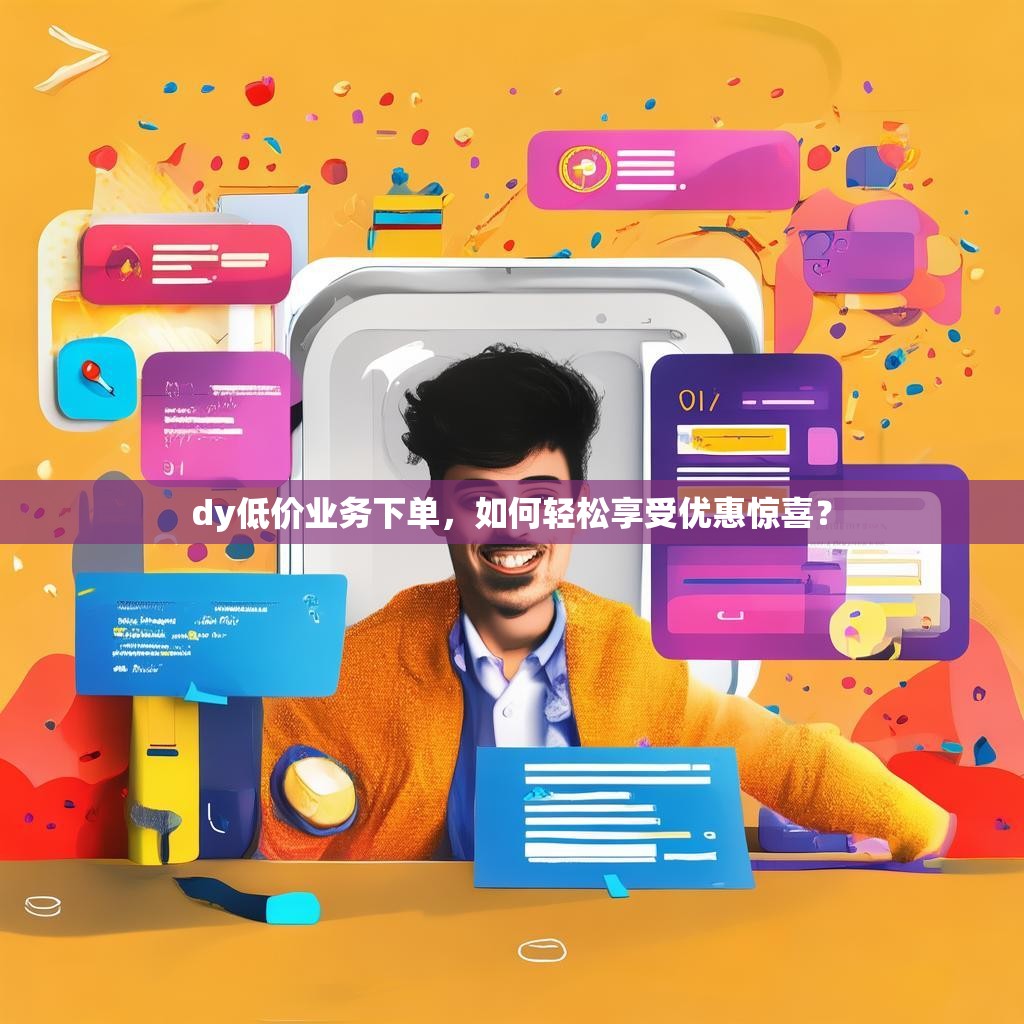 dy低价业务下单，如何轻松享受优惠惊喜？