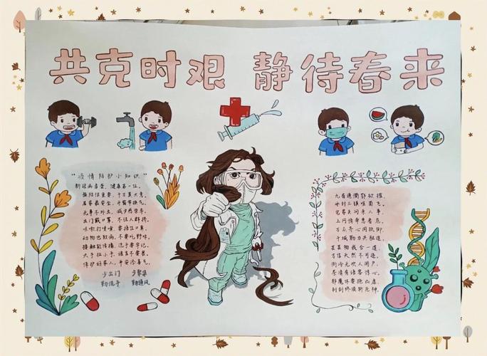 2021抗击疫情手抄报句子摘抄，传递正能量与防疫宣传要点